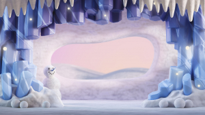 Microsoft Teams Ice Hotel Background