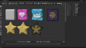 3d shapes transformed into plush pillows