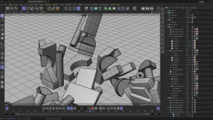 Kalos Rebuild sermon series stuido scene Cinema 4D
