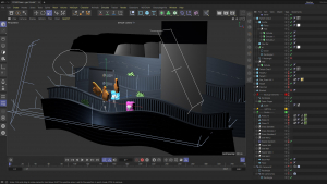 C4D studio setup from foam finger
