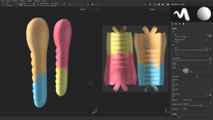 Substance Painter gummy worm