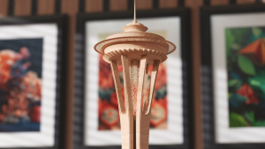 Scale model of Space Needle